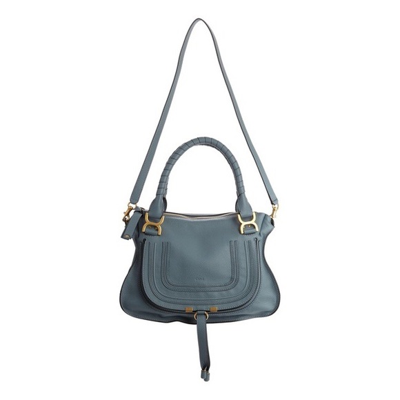 Chloe Medium Marcie Leather Satchel - Picture 2 of 8